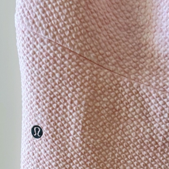 Lululemon Athletica At Ease Jogger 29” (Pants), Heathered Pink Mist White sz. M - Picture 9 of 13